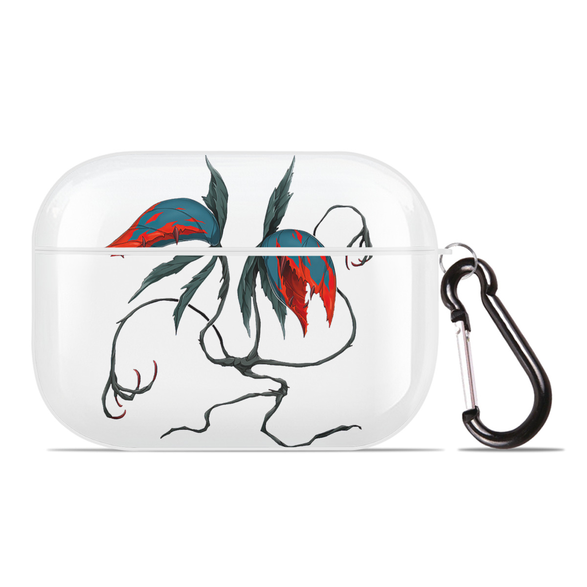（画像用） 遊☆戯☆王 Yu-Gi-Oh! 【AirPods Pro用】ハードシェル保護ケース 耐衝撃・防指紋・カラビナ付き商品仕様