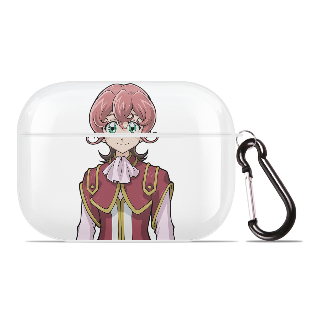 （画像用） 遊☆戯☆王 Yu-Gi-Oh! 【AirPods Pro用】ハードシェル保護ケース 耐衝撃・防指紋・カラビナ付き商品仕様
