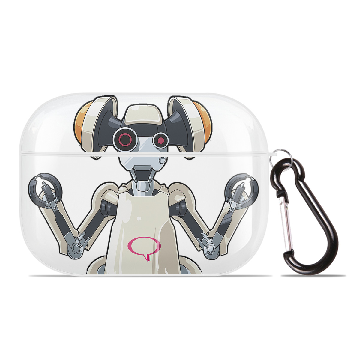 （画像用） 遊☆戯☆王 Yu-Gi-Oh! 【AirPods Pro用】ハードシェル保護ケース 耐衝撃・防指紋・カラビナ付き商品仕様