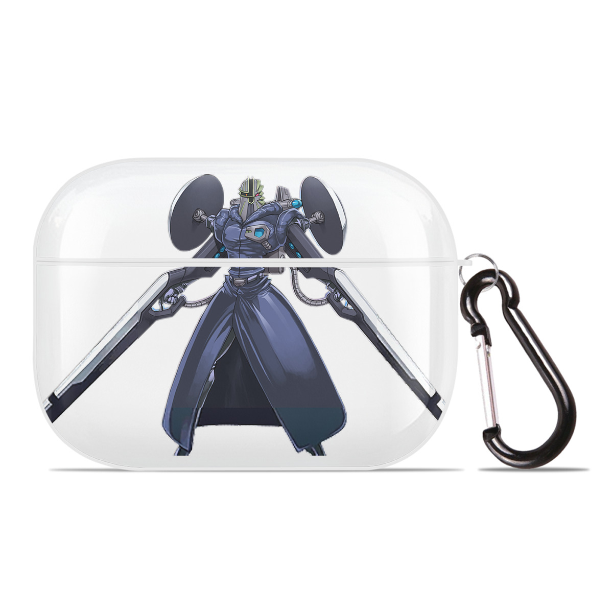 （画像用） 遊☆戯☆王 Yu-Gi-Oh! 【AirPods Pro用】ハードシェル保護ケース 耐衝撃・防指紋・カラビナ付き商品仕様