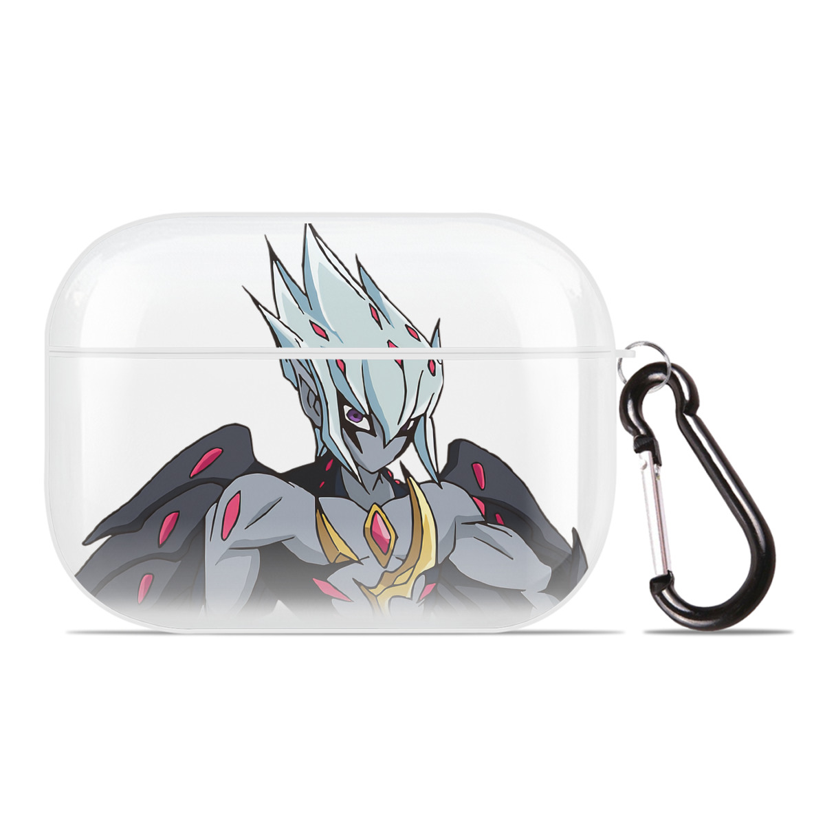 （画像用） 遊☆戯☆王 Yu-Gi-Oh! 【AirPods Pro用】ハードシェル保護ケース 耐衝撃・防指紋・カラビナ付き商品仕様