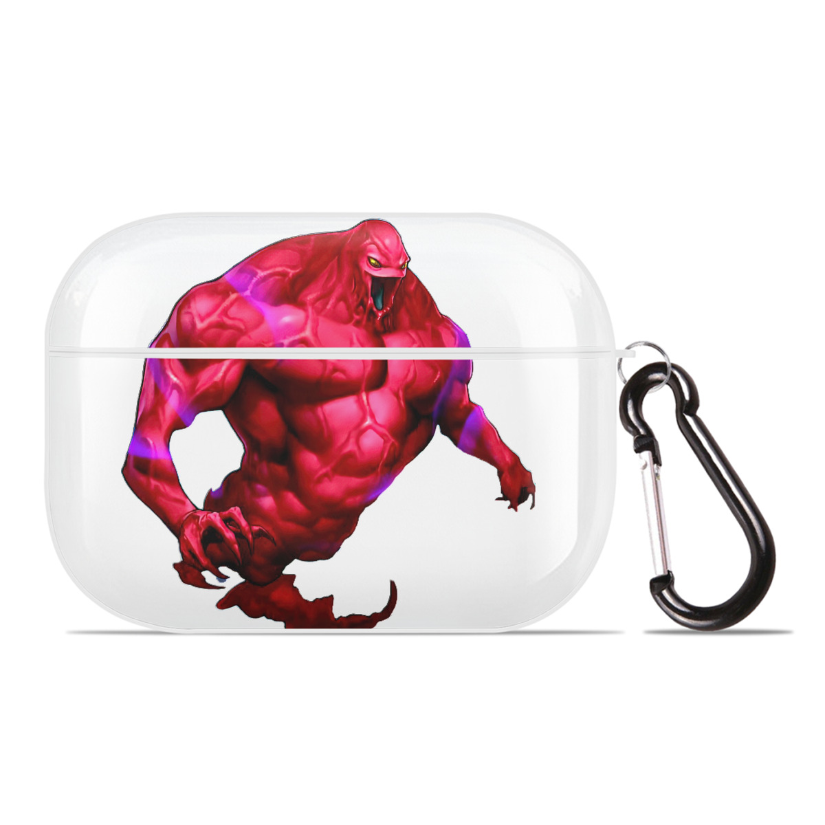 （画像用） 遊☆戯☆王 Yu-Gi-Oh! 【AirPods Pro用】ハードシェル保護ケース 耐衝撃・防指紋・カラビナ付き商品仕様