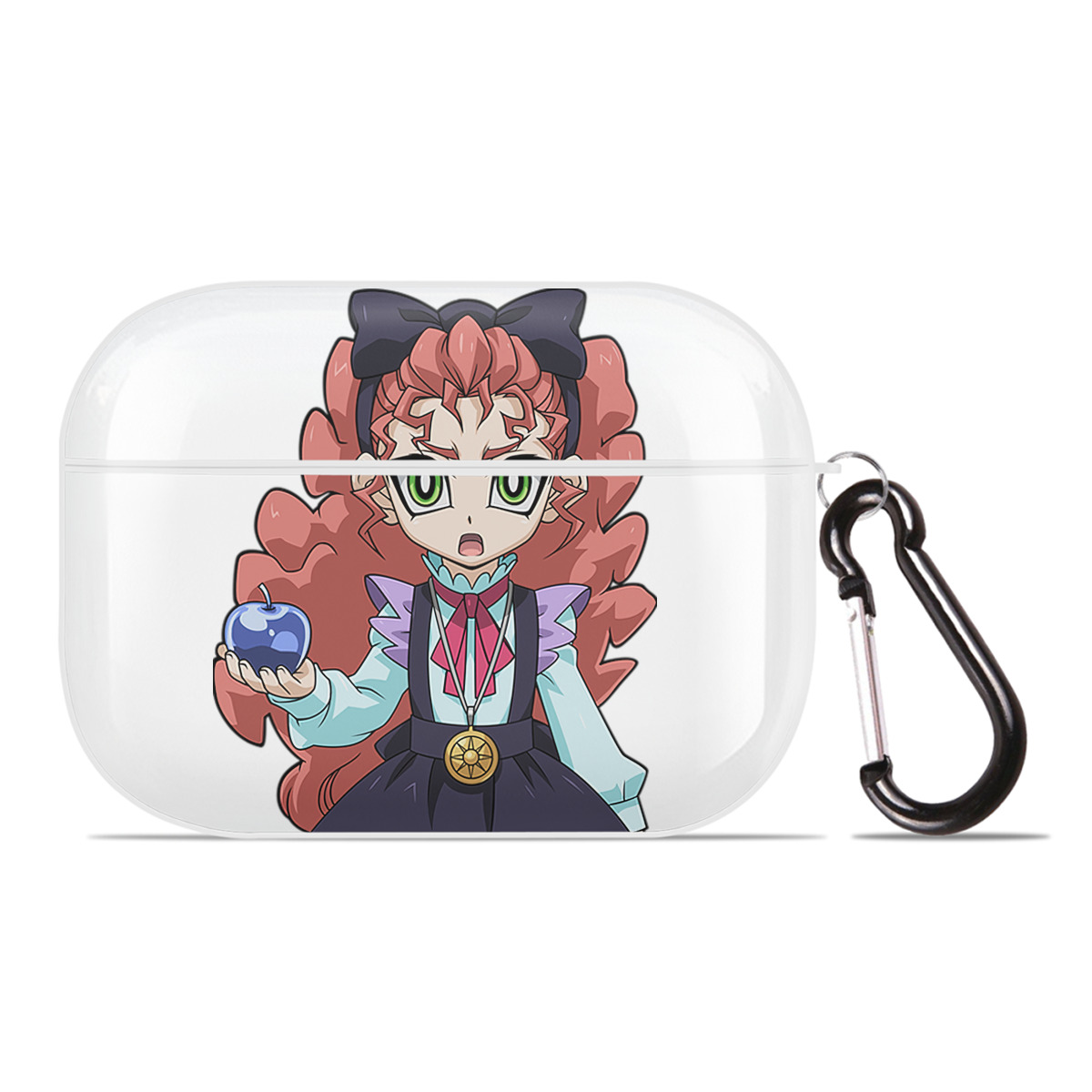 （画像用） 遊☆戯☆王 Yu-Gi-Oh! 【AirPods Pro用】ハードシェル保護ケース 耐衝撃・防指紋・カラビナ付き商品仕様