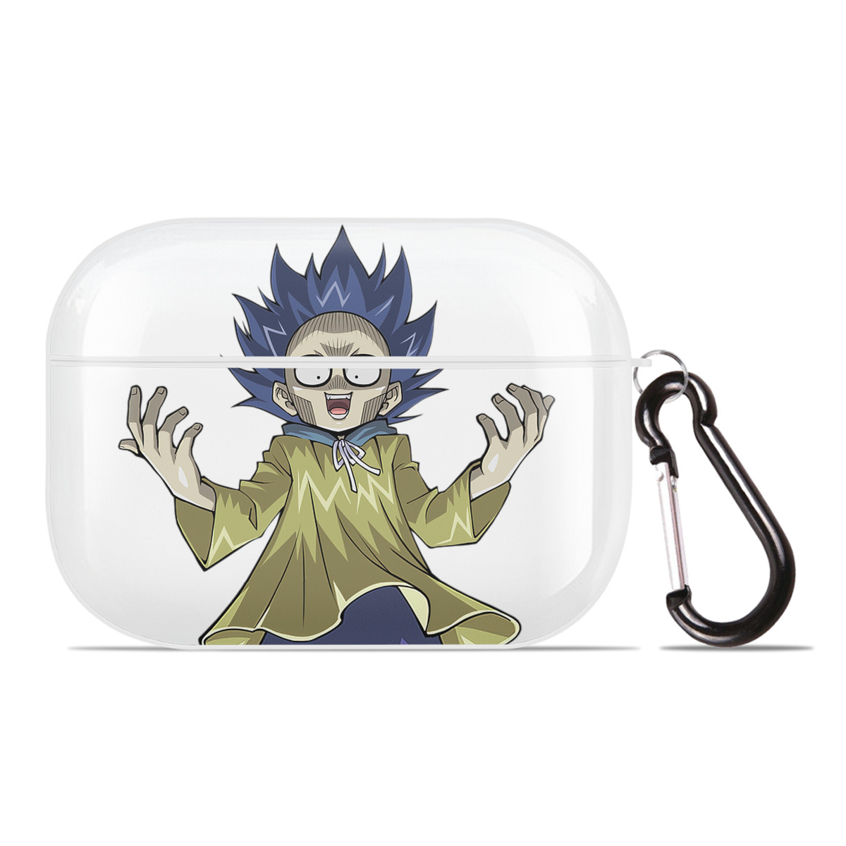 （画像用） 遊☆戯☆王 Yu-Gi-Oh! 【AirPods Pro用】ハードシェル保護ケース 耐衝撃・防指紋・カラビナ付き商品仕様