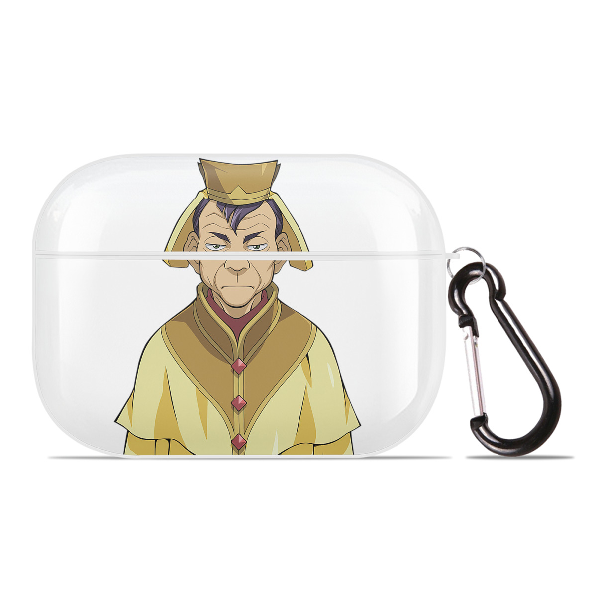 （画像用） 遊☆戯☆王 Yu-Gi-Oh! 【AirPods Pro用】ハードシェル保護ケース 耐衝撃・防指紋・カラビナ付き商品仕様