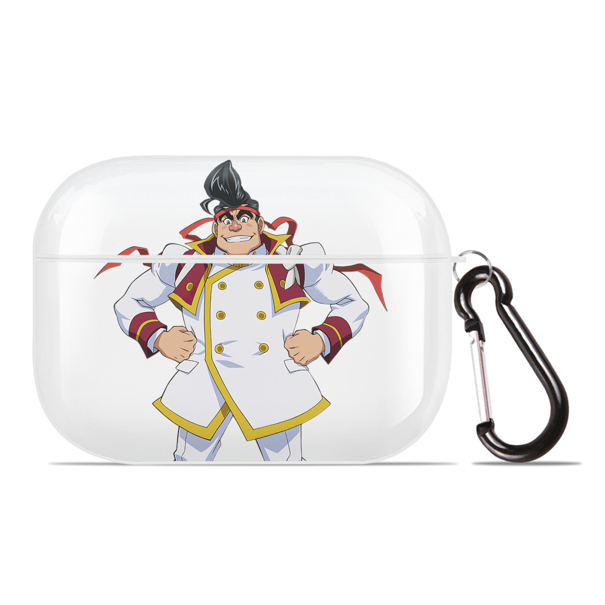 （画像用） 遊☆戯☆王 Yu-Gi-Oh! 【AirPods Pro用】ハードシェル保護ケース 耐衝撃・防指紋・カラビナ付き商品仕様