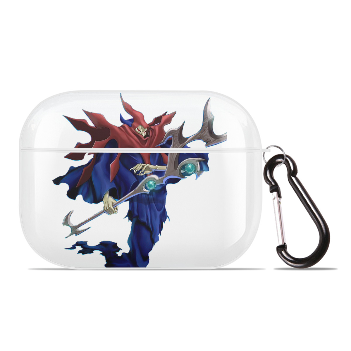 （画像用） 遊☆戯☆王 Yu-Gi-Oh! 【AirPods Pro用】ハードシェル保護ケース 耐衝撃・防指紋・カラビナ付き商品仕様