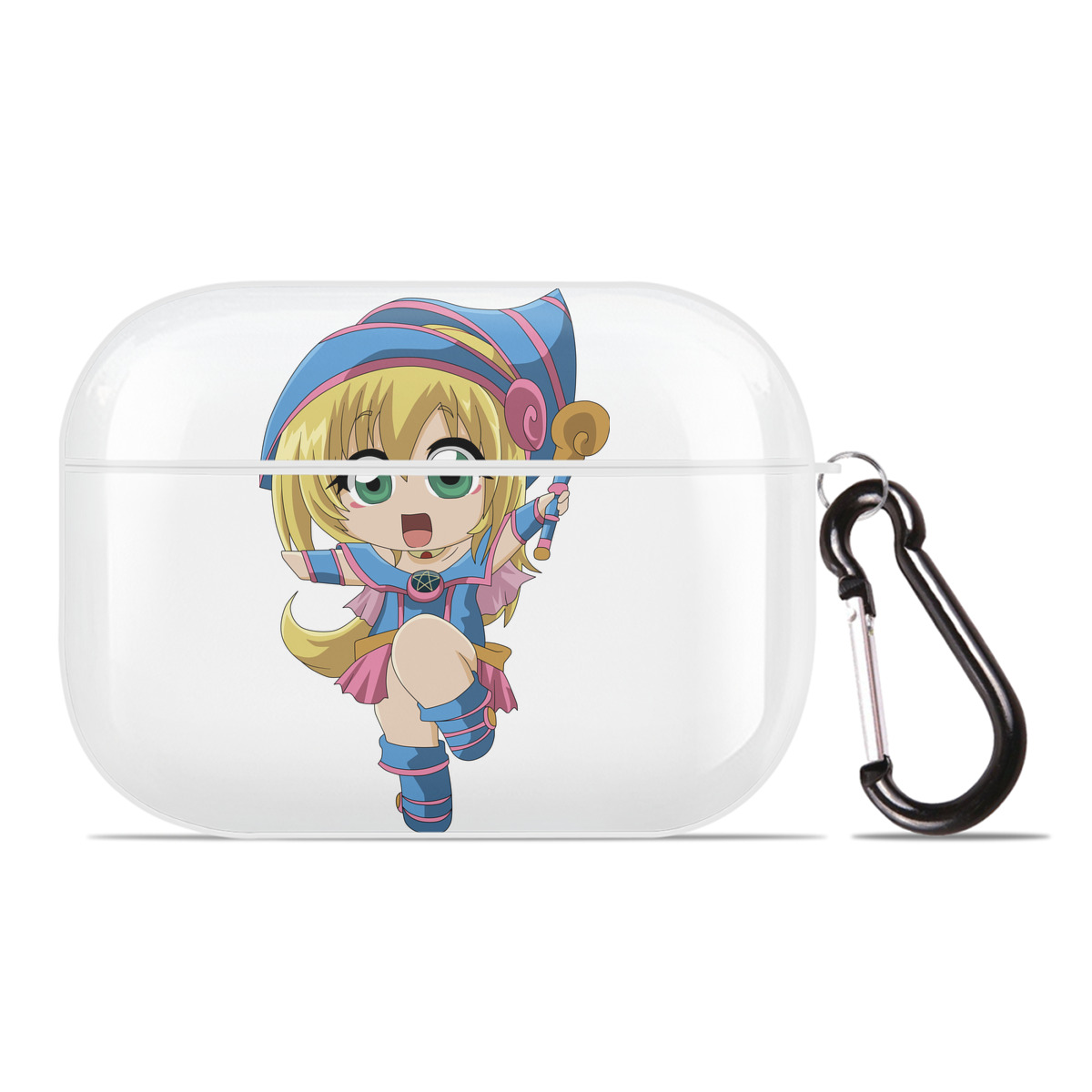 （画像用） 遊☆戯☆王 Yu-Gi-Oh! 【AirPods Pro用】ハードシェル保護ケース 耐衝撃・防指紋・カラビナ付き商品仕様