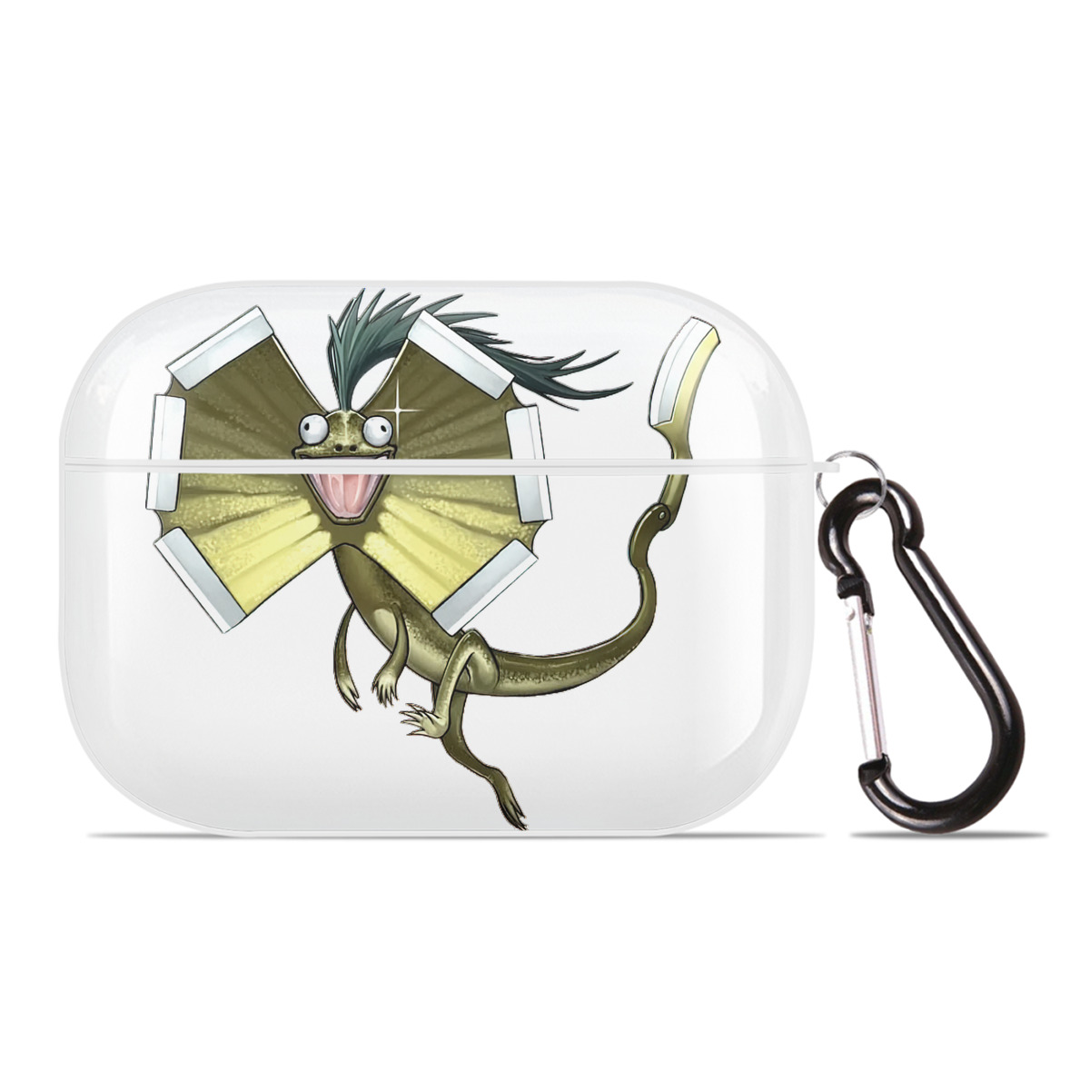 （画像用） 遊☆戯☆王 Yu-Gi-Oh! 【AirPods Pro用】ハードシェル保護ケース 耐衝撃・防指紋・カラビナ付き商品仕様
