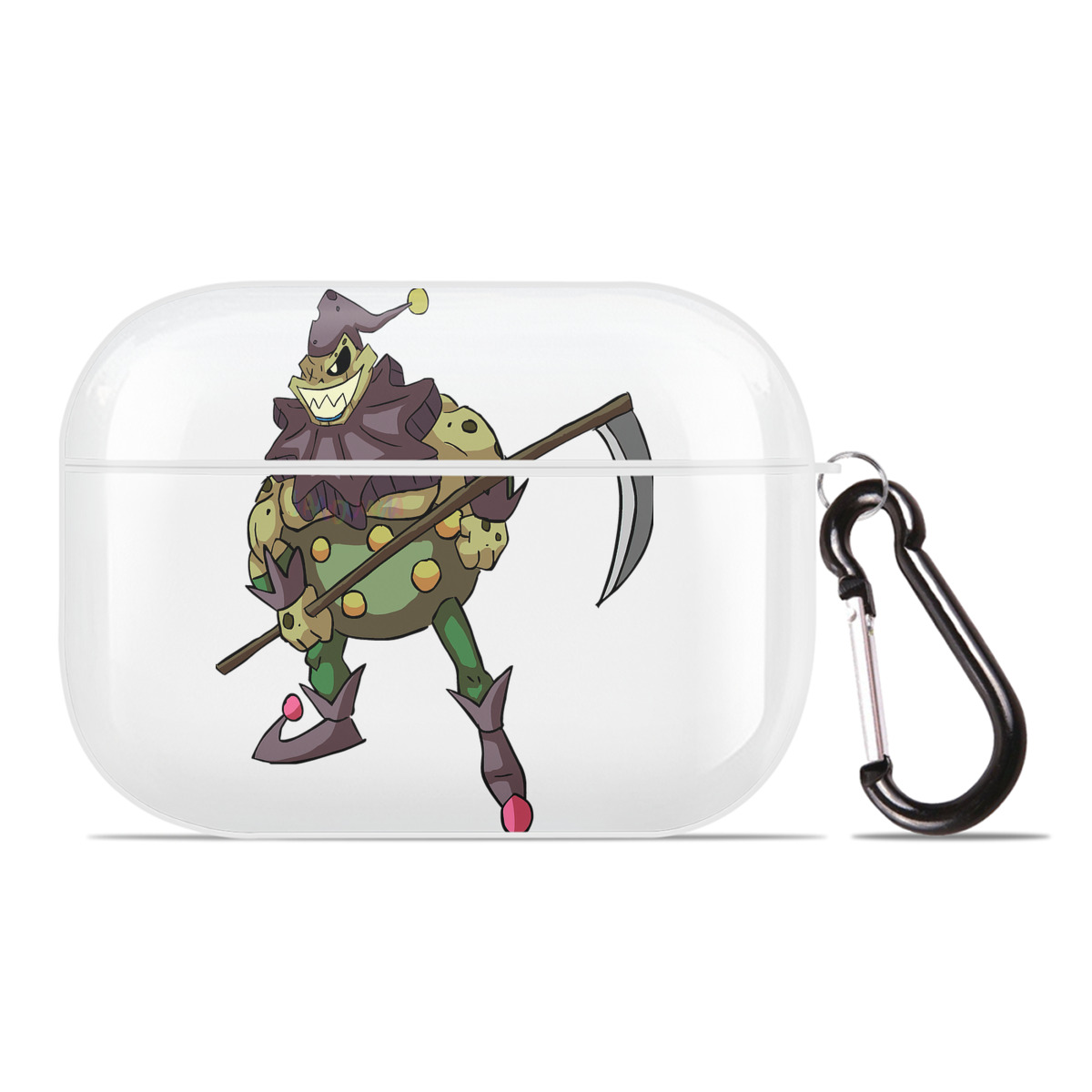 （画像用） 遊☆戯☆王 Yu-Gi-Oh! 【AirPods Pro用】ハードシェル保護ケース 耐衝撃・防指紋・カラビナ付き商品仕様