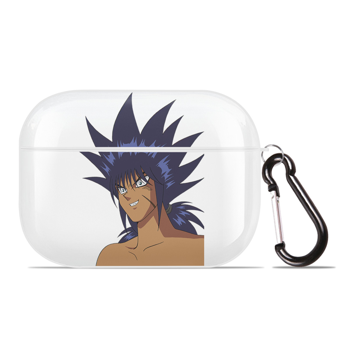 （画像用） 遊☆戯☆王 Yu-Gi-Oh! 【AirPods Pro用】ハードシェル保護ケース 耐衝撃・防指紋・カラビナ付き商品仕様