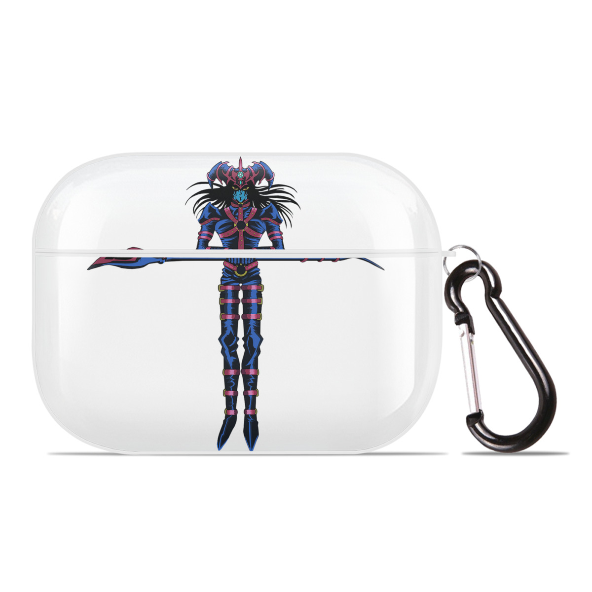 （画像用） 遊☆戯☆王 Yu-Gi-Oh! 【AirPods Pro用】ハードシェル保護ケース 耐衝撃・防指紋・カラビナ付き商品仕様