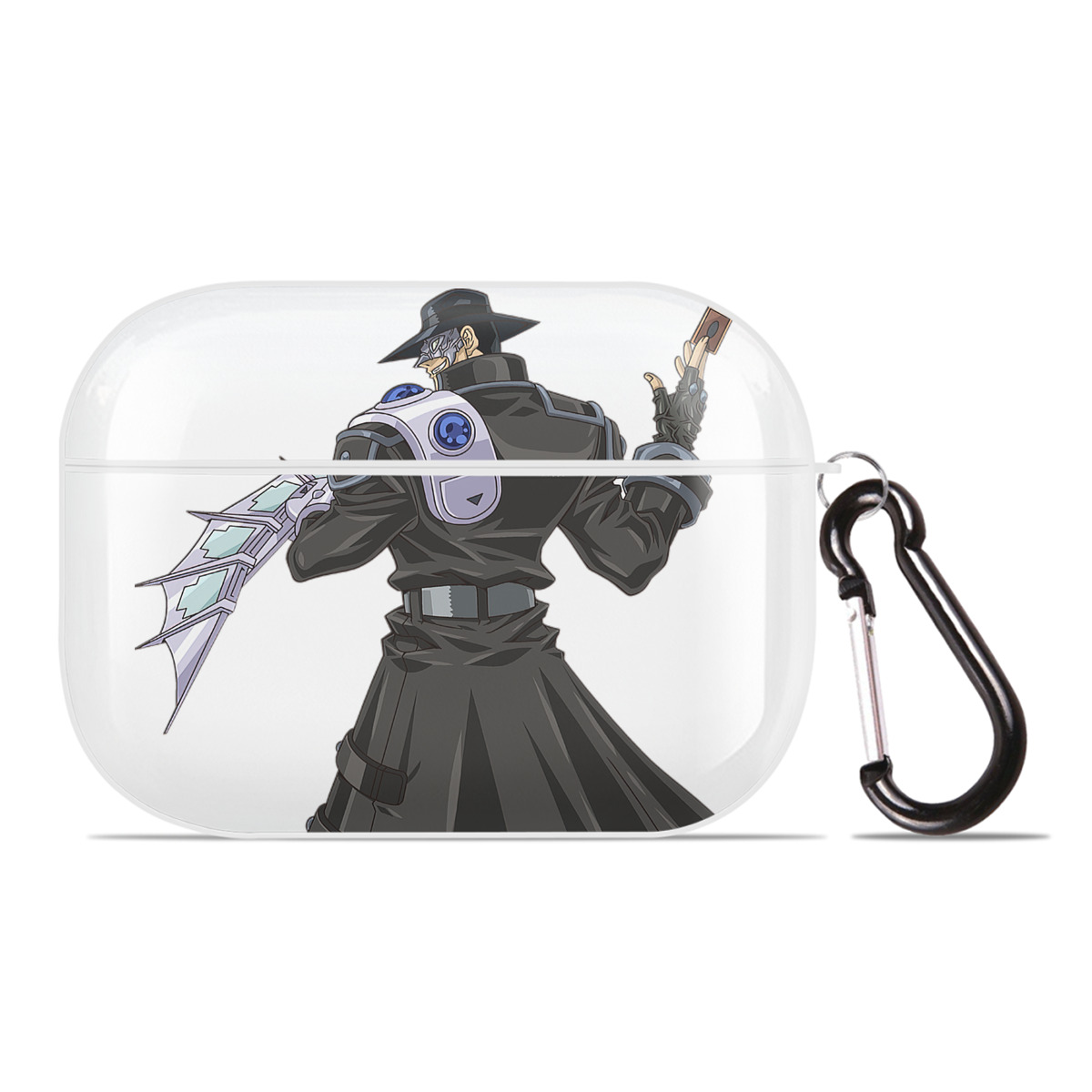 （画像用） 遊☆戯☆王 Yu-Gi-Oh! 【AirPods Pro用】ハードシェル保護ケース 耐衝撃・防指紋・カラビナ付き商品仕様