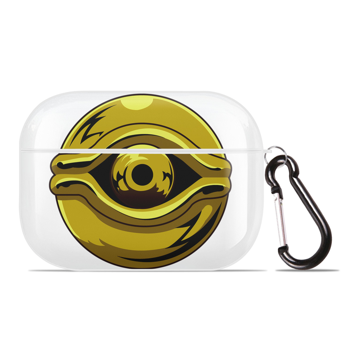 （画像用） 遊☆戯☆王 Yu-Gi-Oh! 【AirPods Pro用】ハードシェル保護ケース 耐衝撃・防指紋・カラビナ付き商品仕様