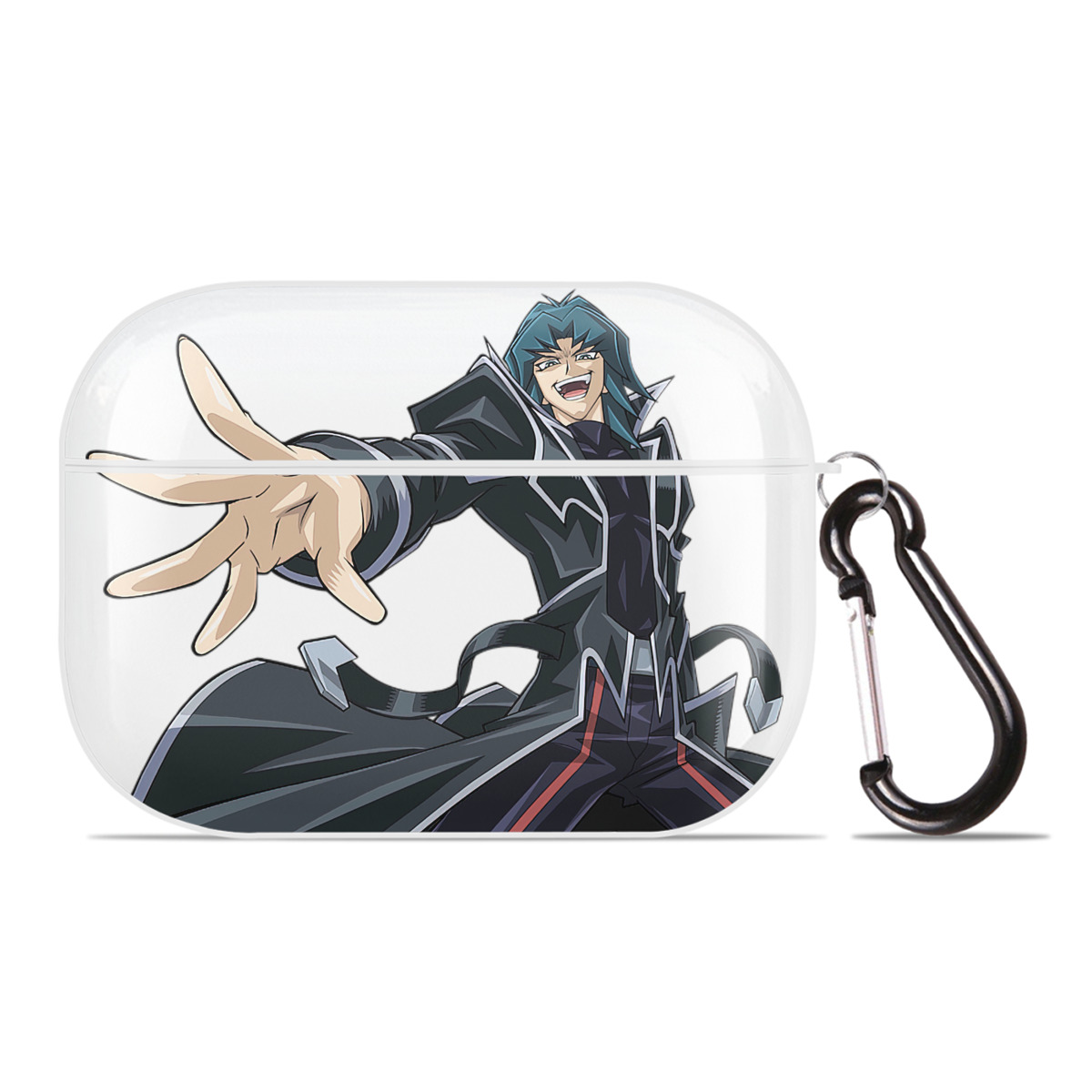 （画像用） 遊☆戯☆王 Yu-Gi-Oh! 【AirPods Pro用】ハードシェル保護ケース 耐衝撃・防指紋・カラビナ付き商品仕様