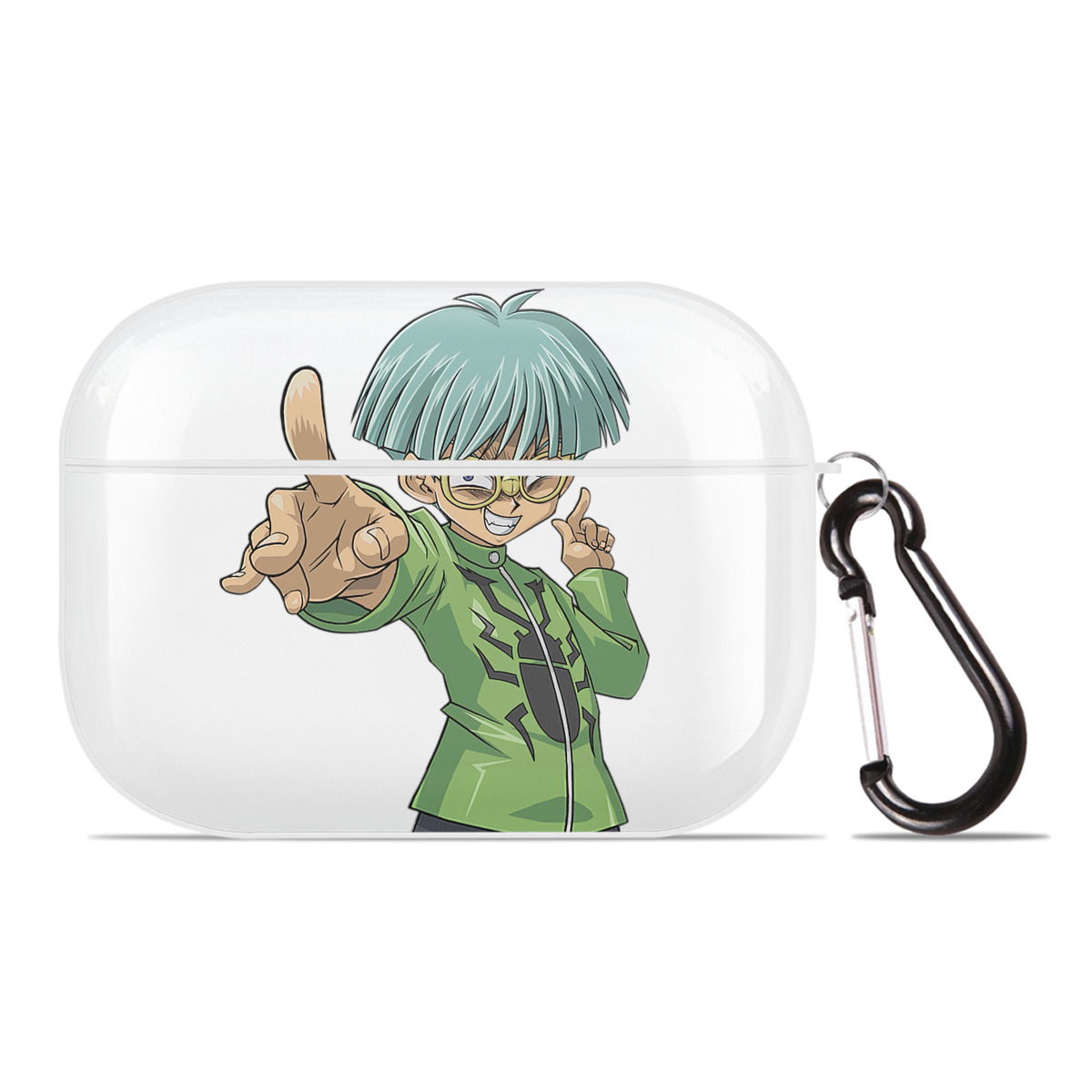 （画像用） 遊☆戯☆王 Yu-Gi-Oh! 【AirPods Pro用】ハードシェル保護ケース 耐衝撃・防指紋・カラビナ付き商品仕様