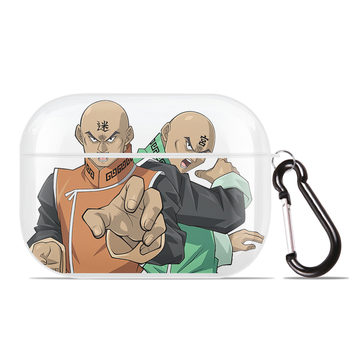 （画像用） 遊☆戯☆王 Yu-Gi-Oh! 【AirPods Pro用】ハードシェル保護ケース 耐衝撃・防指紋・カラビナ付き商品仕様