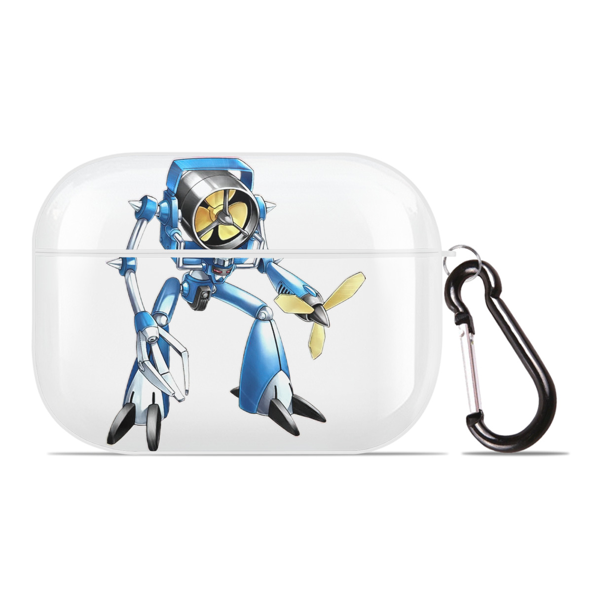 （画像用） 遊☆戯☆王 Yu-Gi-Oh! 【AirPods Pro用】ハードシェル保護ケース 耐衝撃・防指紋・カラビナ付き商品仕様