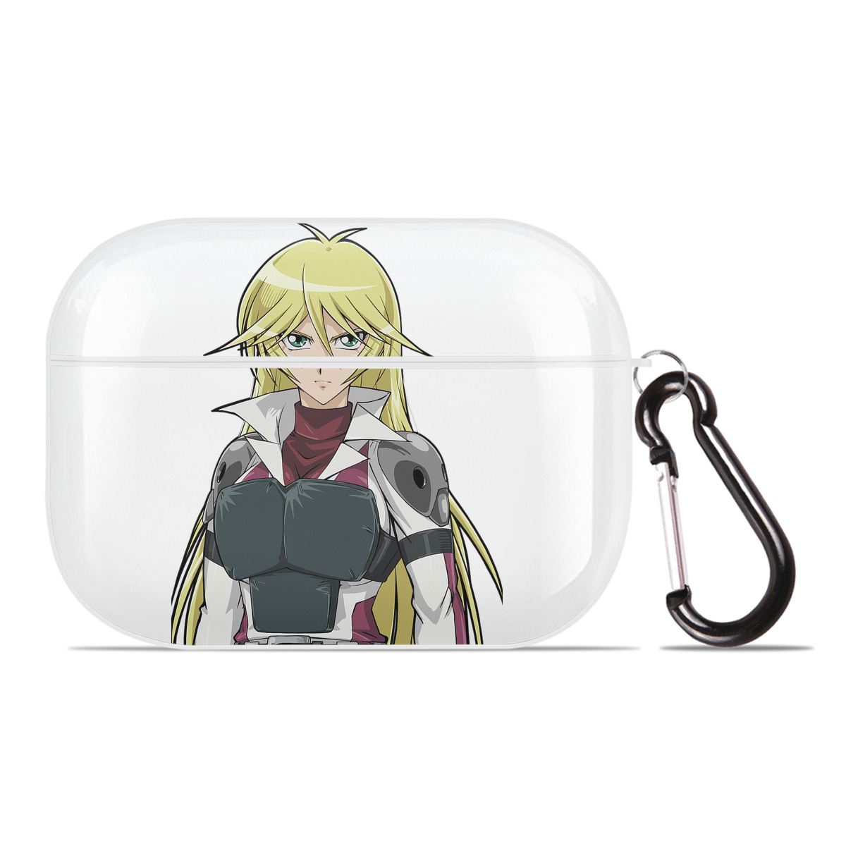 （画像用） 遊☆戯☆王 Yu-Gi-Oh! 【AirPods Pro用】ハードシェル保護ケース 耐衝撃・防指紋・カラビナ付き商品仕様