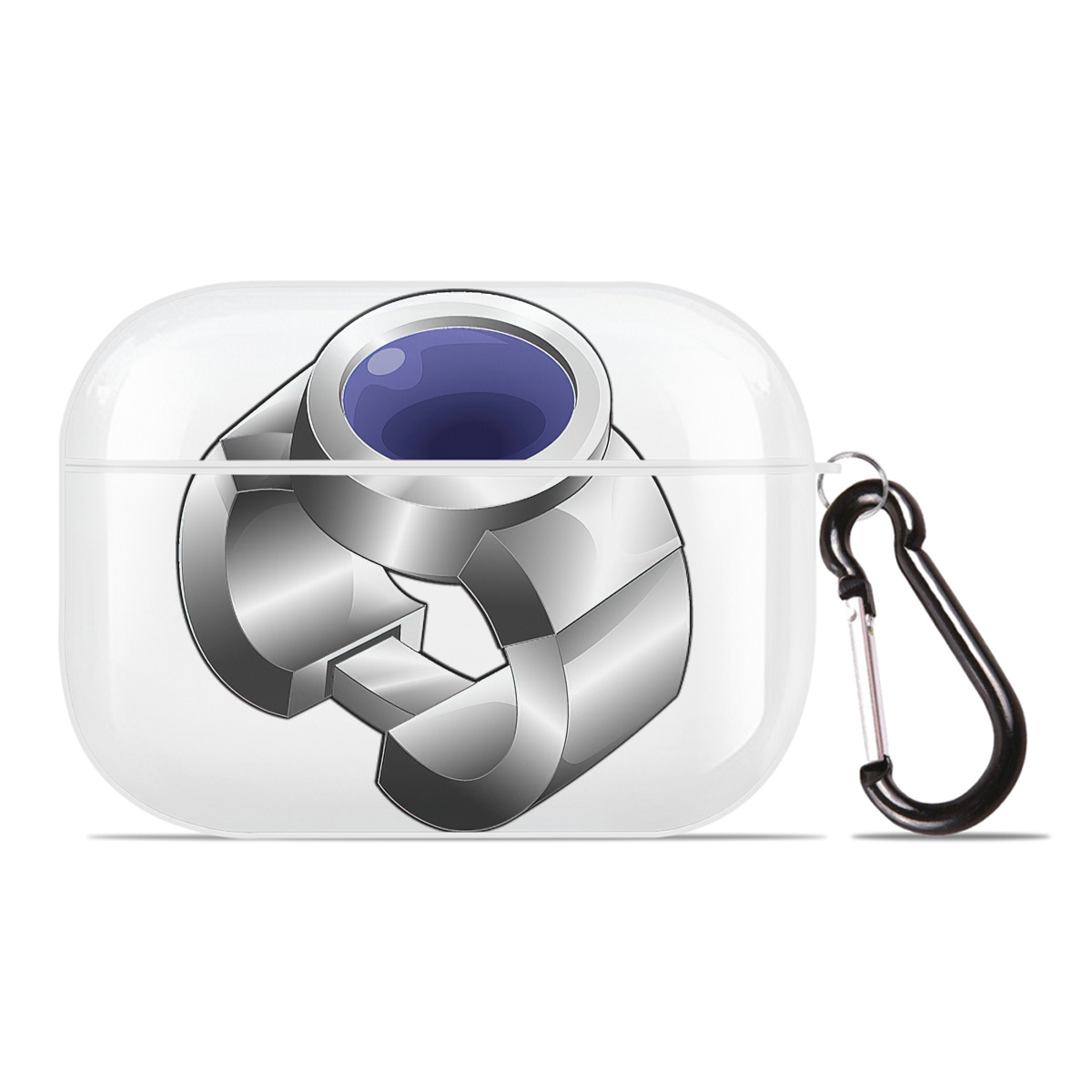 （画像用） 遊☆戯☆王 Yu-Gi-Oh! 【AirPods Pro用】ハードシェル保護ケース 耐衝撃・防指紋・カラビナ付き商品仕様