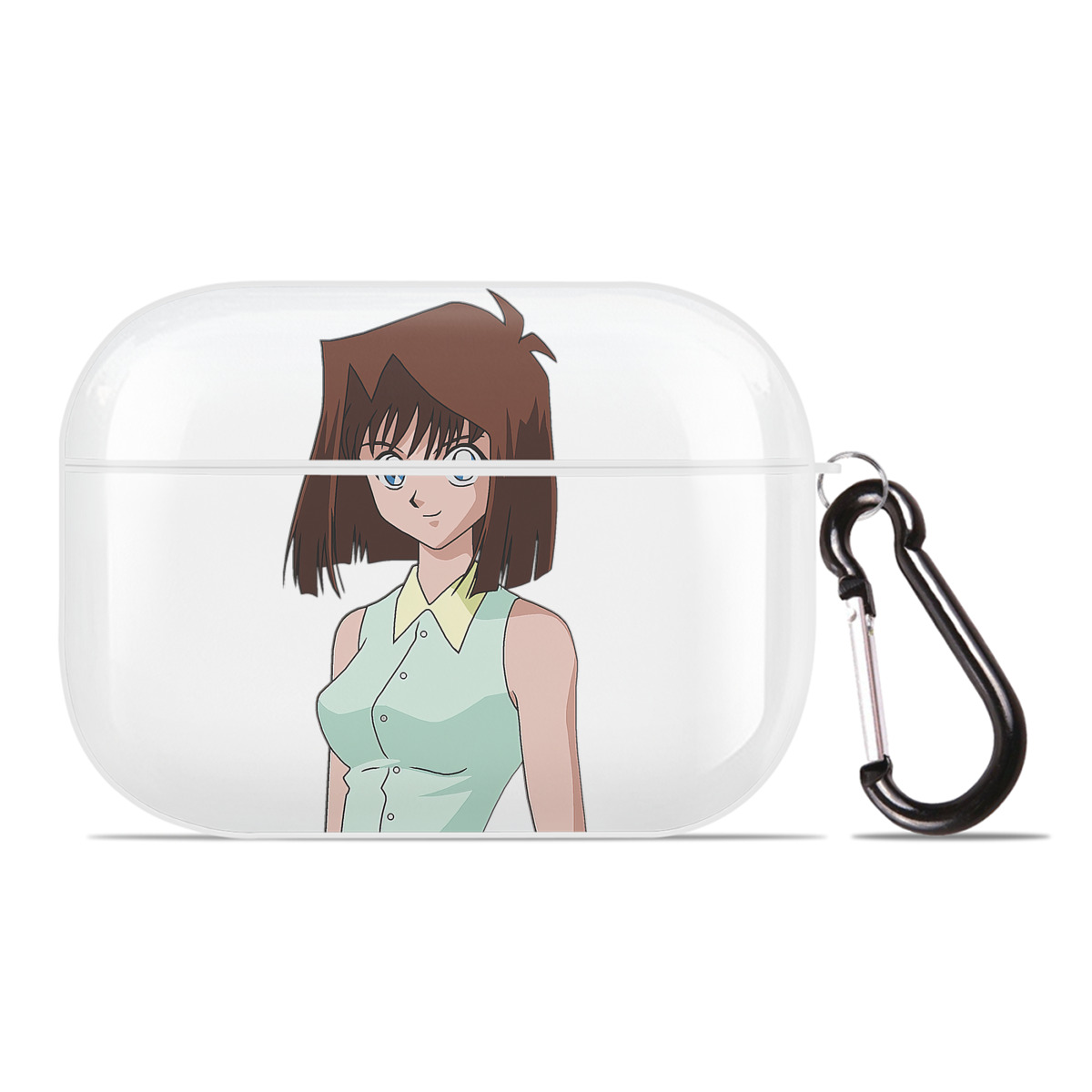 （画像用） 遊☆戯☆王 Yu-Gi-Oh! 【AirPods Pro用】ハードシェル保護ケース 耐衝撃・防指紋・カラビナ付き商品仕様
