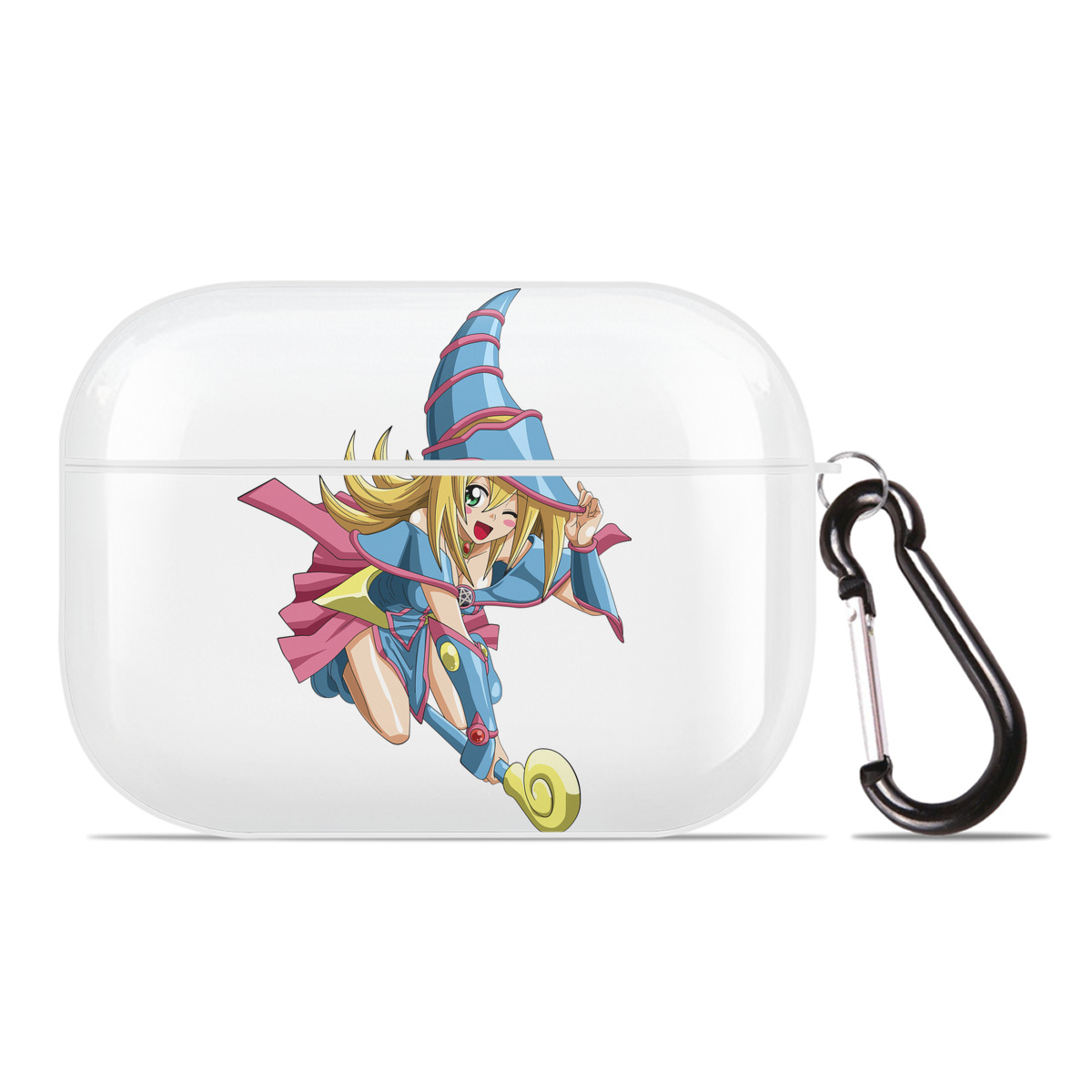 （画像用） 遊☆戯☆王 Yu-Gi-Oh! 【AirPods Pro用】ハードシェル保護ケース 耐衝撃・防指紋・カラビナ付き商品仕様