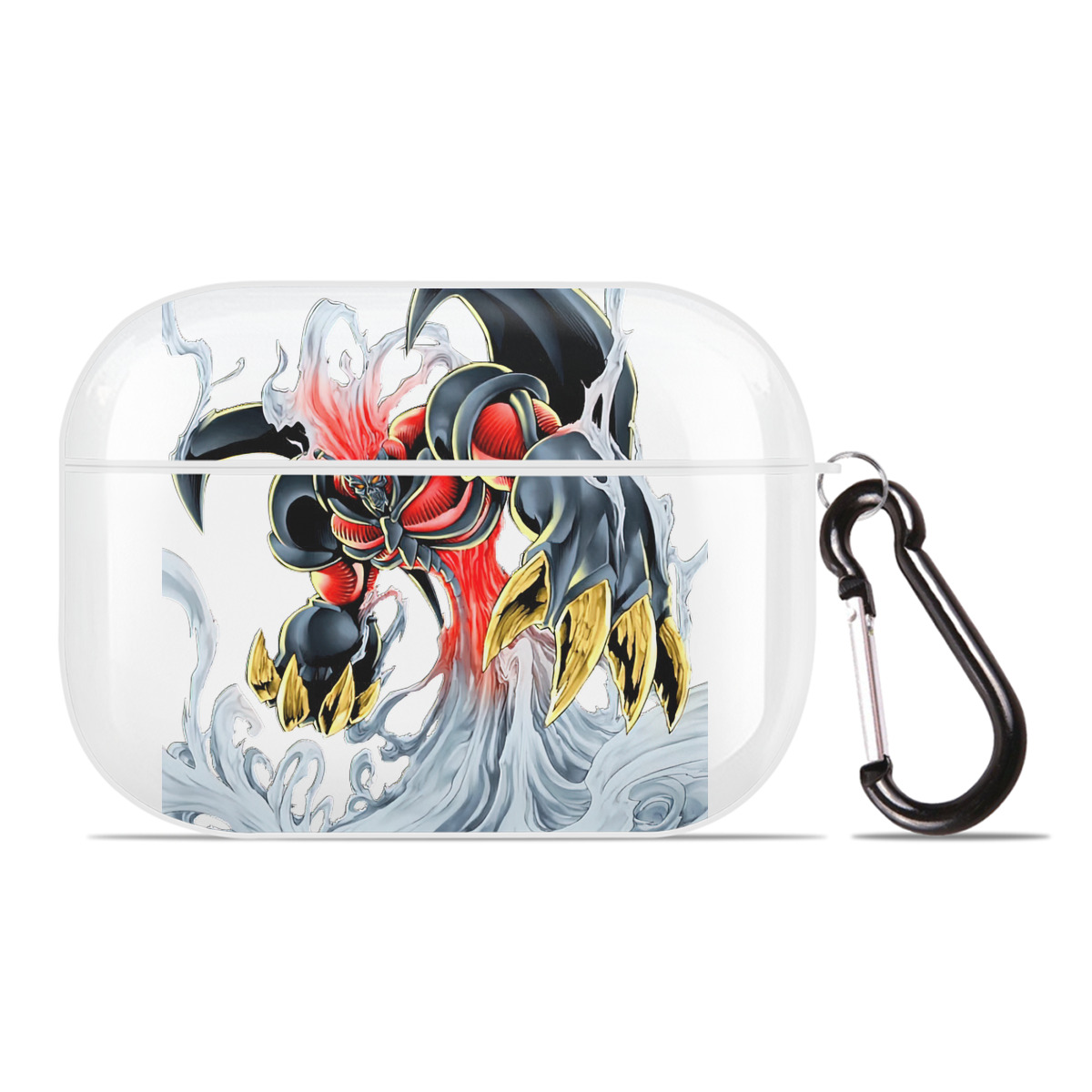 （画像用） 遊☆戯☆王 Yu-Gi-Oh! 【AirPods Pro用】ハードシェル保護ケース 耐衝撃・防指紋・カラビナ付き商品仕様