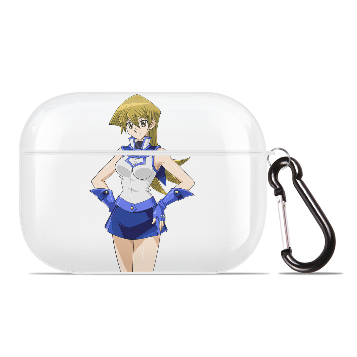 （画像用） 遊☆戯☆王 Yu-Gi-Oh! 【AirPods Pro用】ハードシェル保護ケース 耐衝撃・防指紋・カラビナ付き商品仕様
