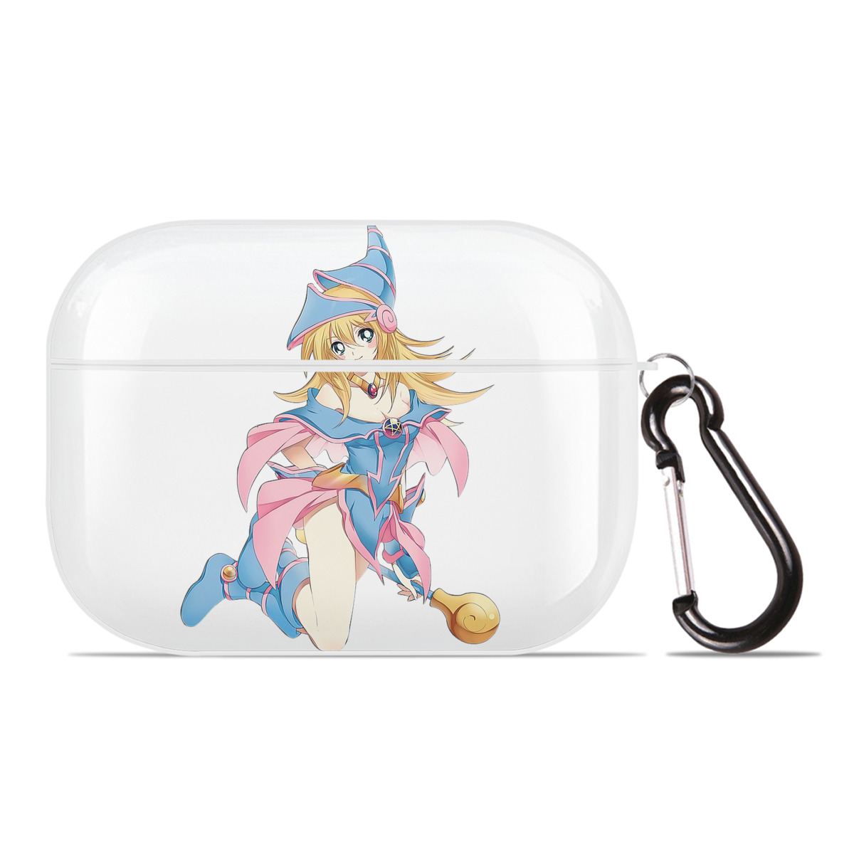 （画像用） 遊☆戯☆王 Yu-Gi-Oh! 【AirPods Pro用】ハードシェル保護ケース 耐衝撃・防指紋・カラビナ付き商品仕様
