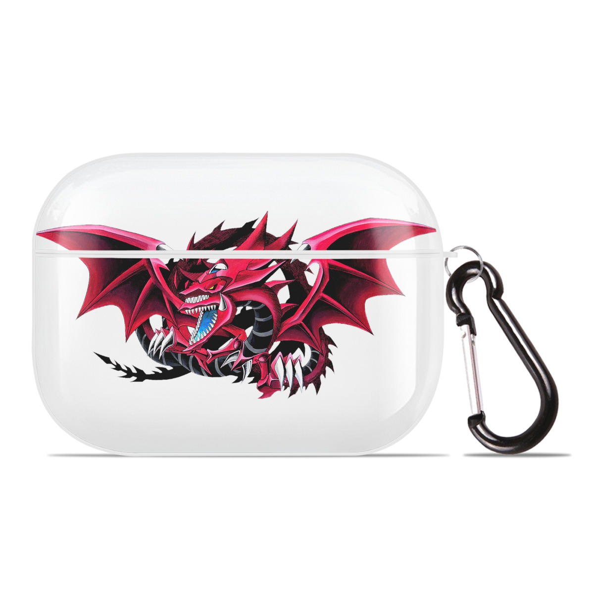 （画像用） 遊☆戯☆王 Yu-Gi-Oh! 【AirPods Pro用】ハードシェル保護ケース 耐衝撃・防指紋・カラビナ付き商品仕様