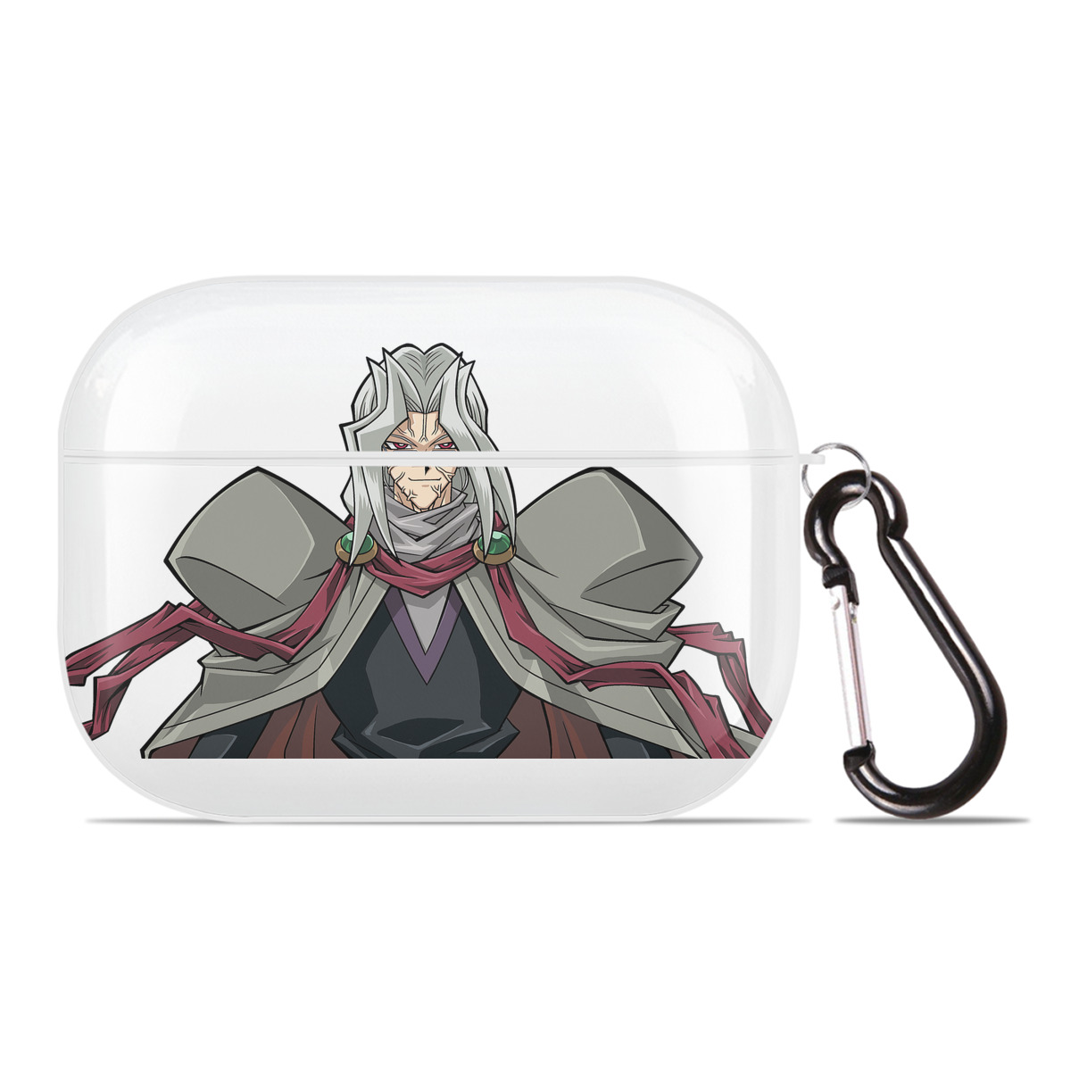 （画像用） 遊☆戯☆王 Yu-Gi-Oh! 【AirPods Pro用】ハードシェル保護ケース 耐衝撃・防指紋・カラビナ付き商品仕様
