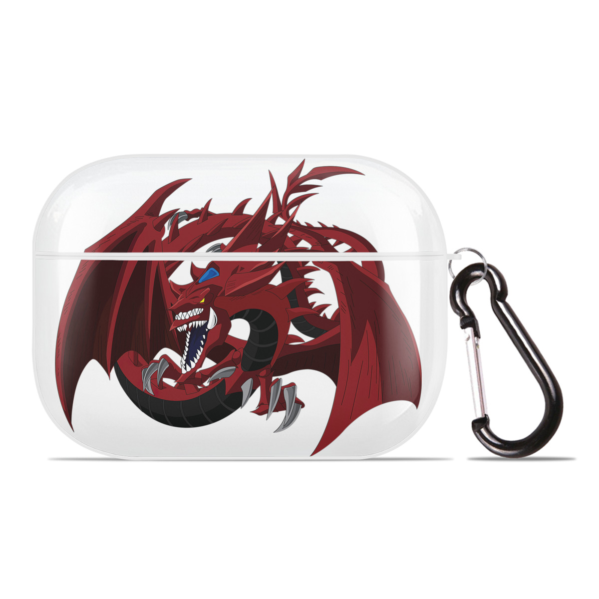 （画像用） 遊☆戯☆王 Yu-Gi-Oh! 【AirPods Pro用】ハードシェル保護ケース 耐衝撃・防指紋・カラビナ付き商品仕様