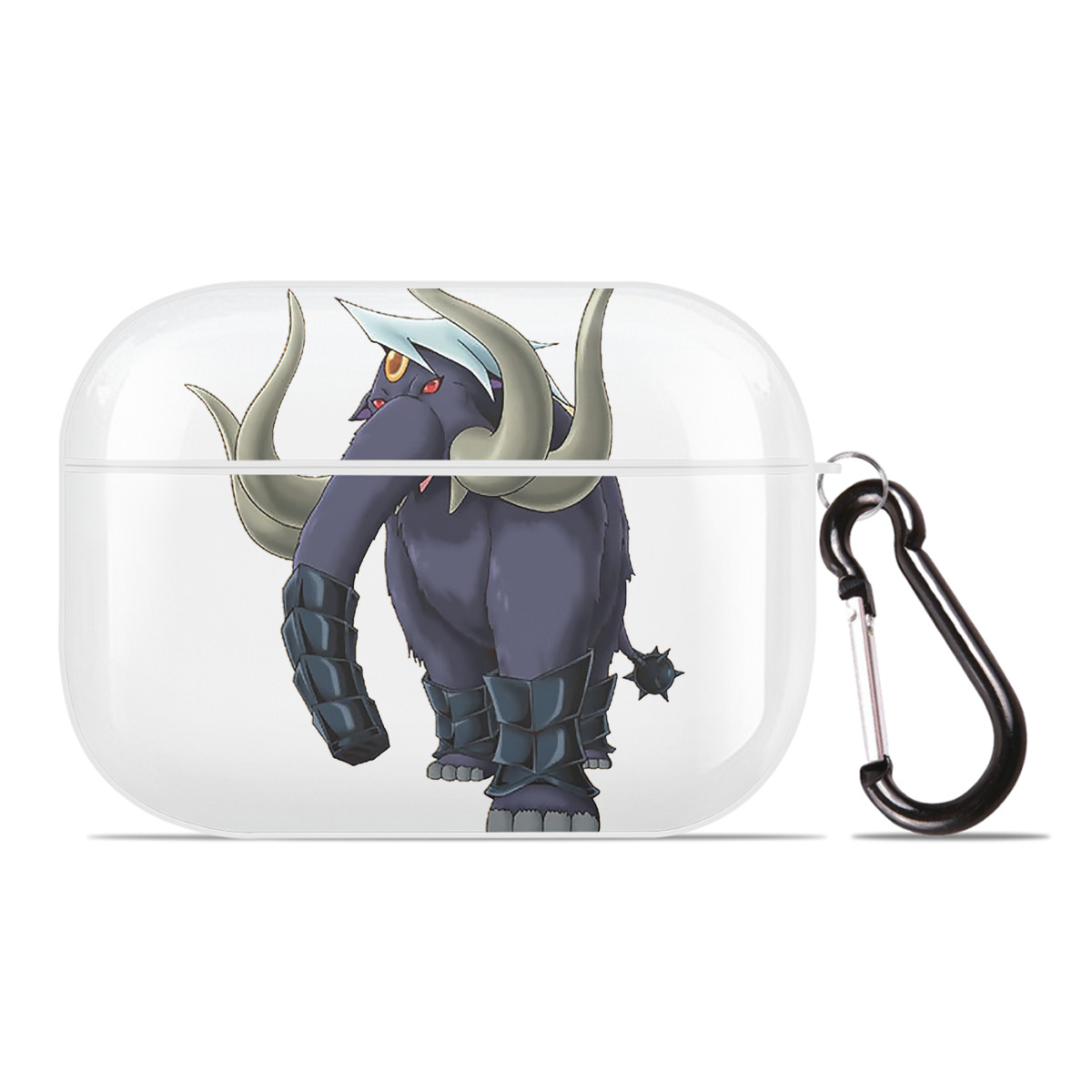 （画像用） 遊☆戯☆王 Yu-Gi-Oh! 【AirPods Pro用】ハードシェル保護ケース 耐衝撃・防指紋・カラビナ付き商品仕様