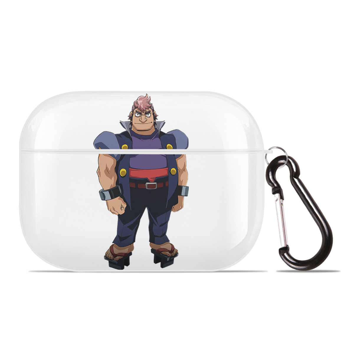 （画像用） 遊☆戯☆王 Yu-Gi-Oh! 【AirPods Pro用】ハードシェル保護ケース 耐衝撃・防指紋・カラビナ付き商品仕様