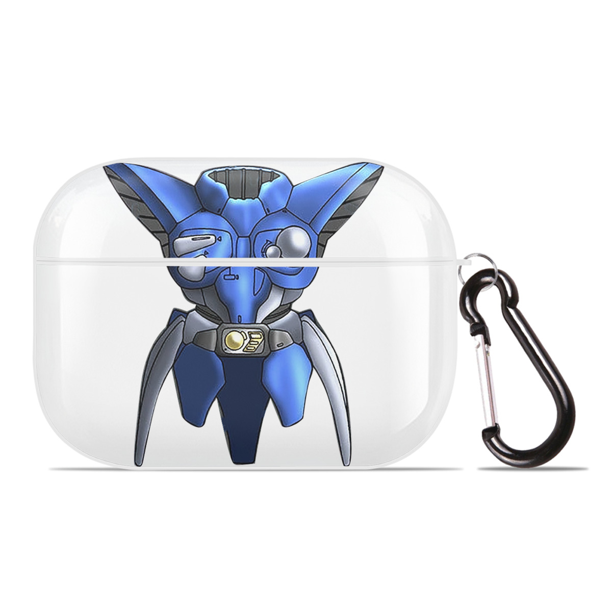 （画像用） 遊☆戯☆王 Yu-Gi-Oh! 【AirPods Pro用】ハードシェル保護ケース 耐衝撃・防指紋・カラビナ付き商品仕様