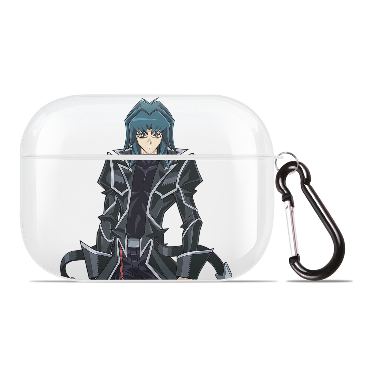 （画像用） 遊☆戯☆王 Yu-Gi-Oh! 【AirPods Pro用】ハードシェル保護ケース 耐衝撃・防指紋・カラビナ付き商品仕様