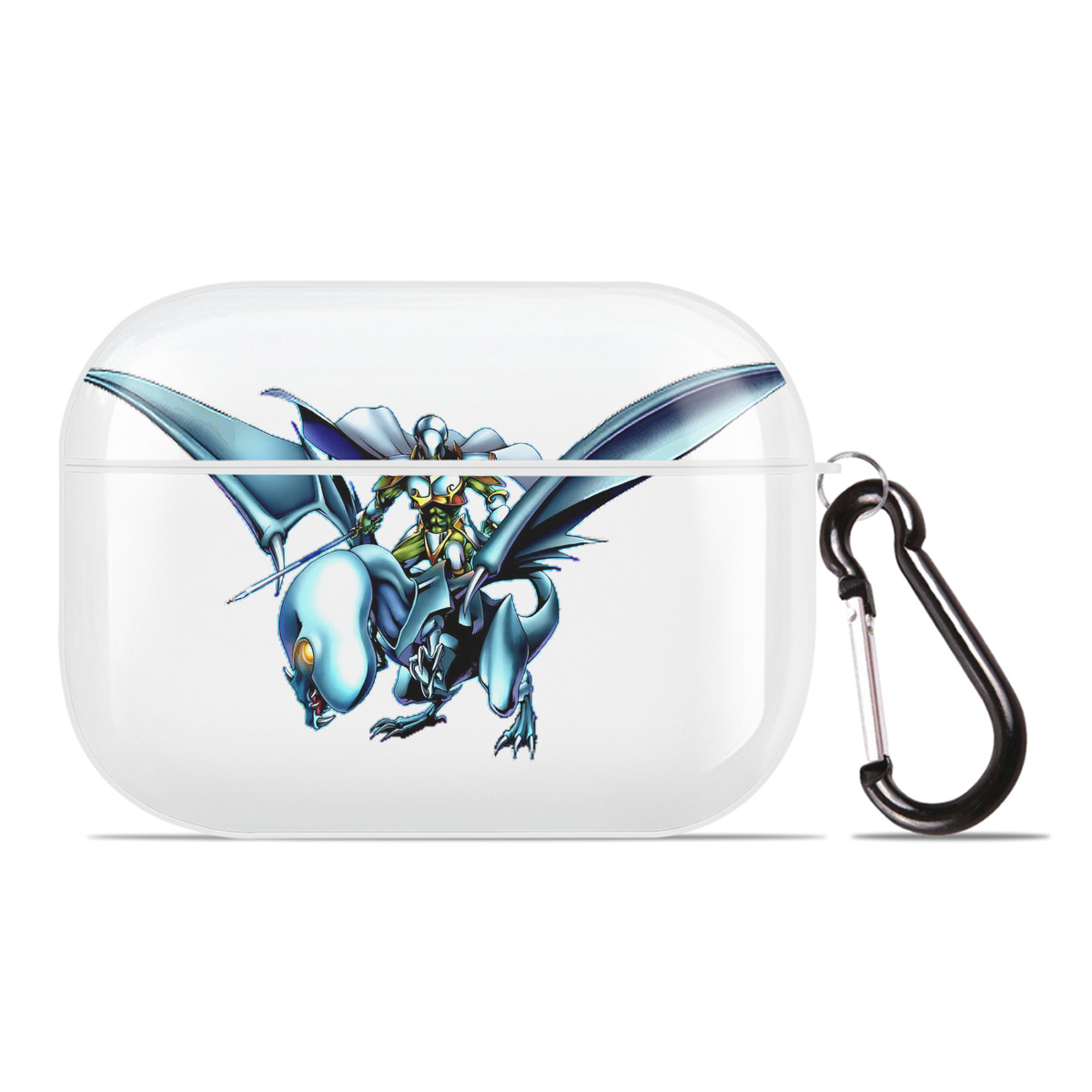 （画像用） 遊☆戯☆王 Yu-Gi-Oh! 【AirPods Pro用】ハードシェル保護ケース 耐衝撃・防指紋・カラビナ付き商品仕様