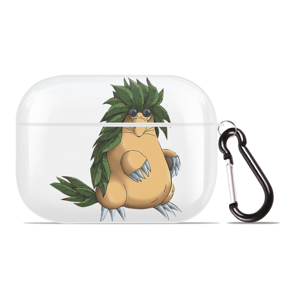 （画像用） 遊☆戯☆王 Yu-Gi-Oh! 【AirPods Pro用】ハードシェル保護ケース 耐衝撃・防指紋・カラビナ付き商品仕様