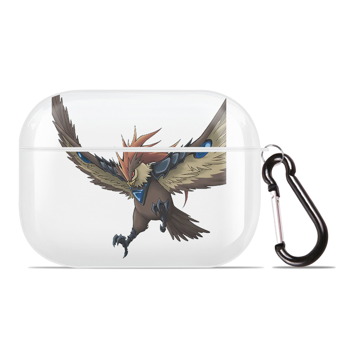 （画像用） 遊☆戯☆王 Yu-Gi-Oh! 【AirPods Pro用】ハードシェル保護ケース 耐衝撃・防指紋・カラビナ付き商品仕様