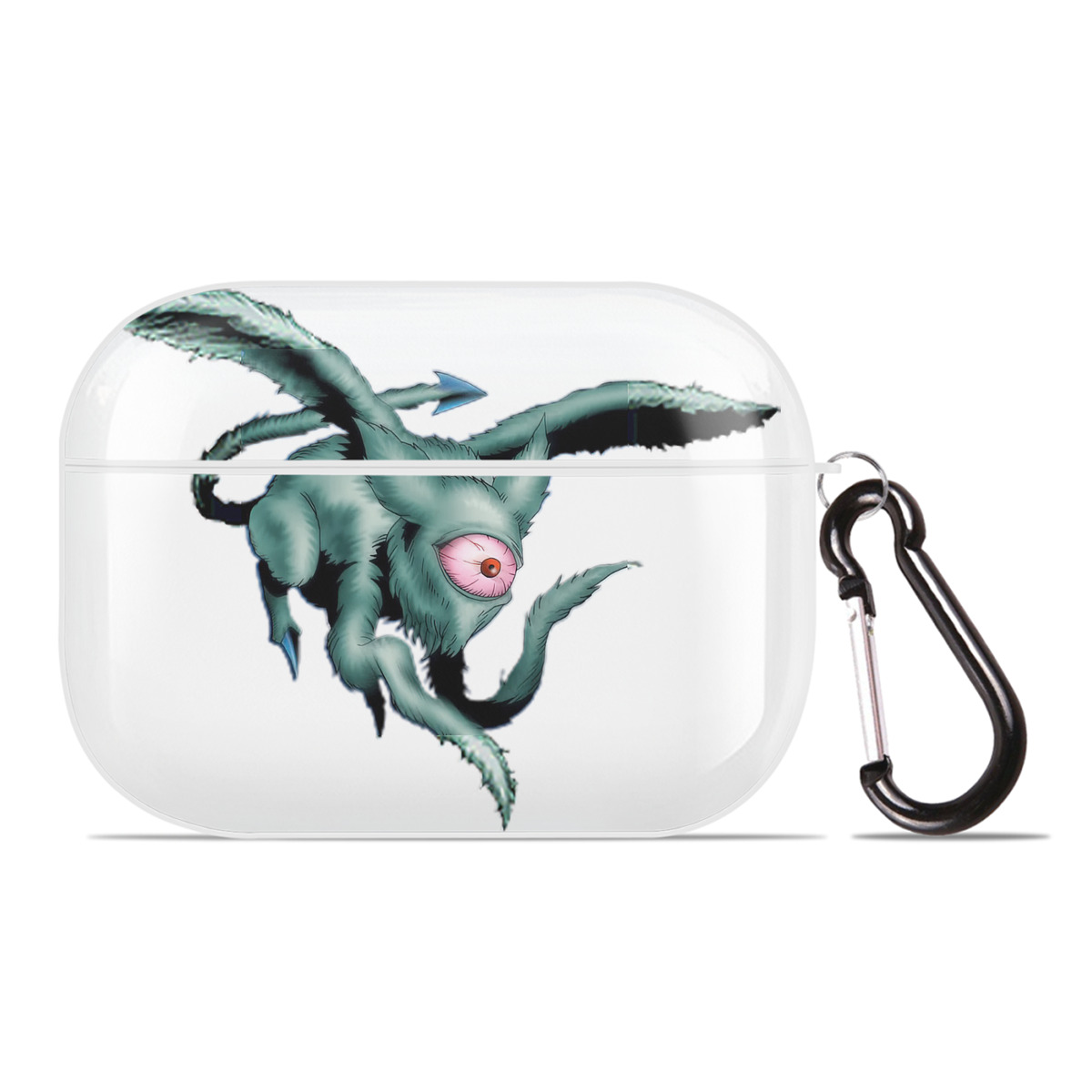 （画像用） 遊☆戯☆王 Yu-Gi-Oh! 【AirPods Pro用】ハードシェル保護ケース 耐衝撃・防指紋・カラビナ付き商品仕様