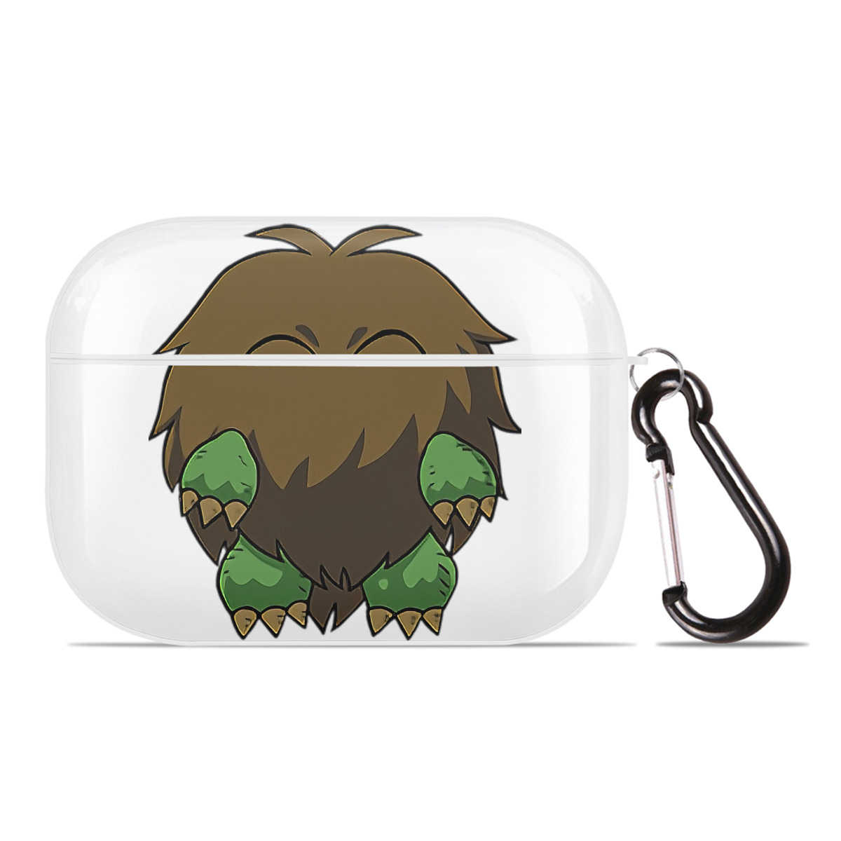 （画像用） 遊☆戯☆王 Yu-Gi-Oh! 【AirPods Pro用】ハードシェル保護ケース 耐衝撃・防指紋・カラビナ付き商品仕様