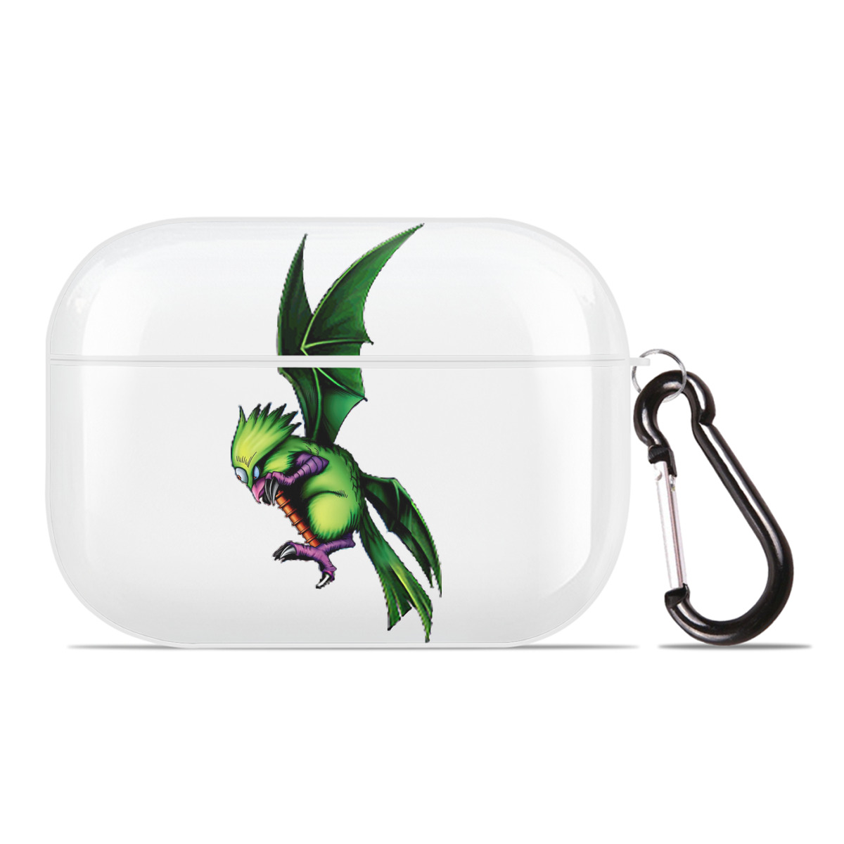 （画像用） 遊☆戯☆王 Yu-Gi-Oh! 【AirPods Pro用】ハードシェル保護ケース 耐衝撃・防指紋・カラビナ付き商品仕様