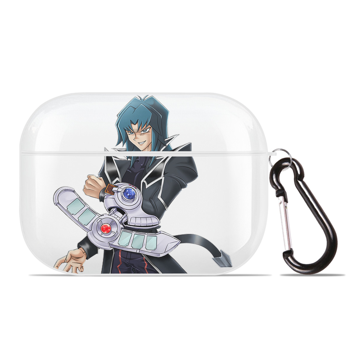 （画像用） 遊☆戯☆王 Yu-Gi-Oh! 【AirPods Pro用】ハードシェル保護ケース 耐衝撃・防指紋・カラビナ付き商品仕様