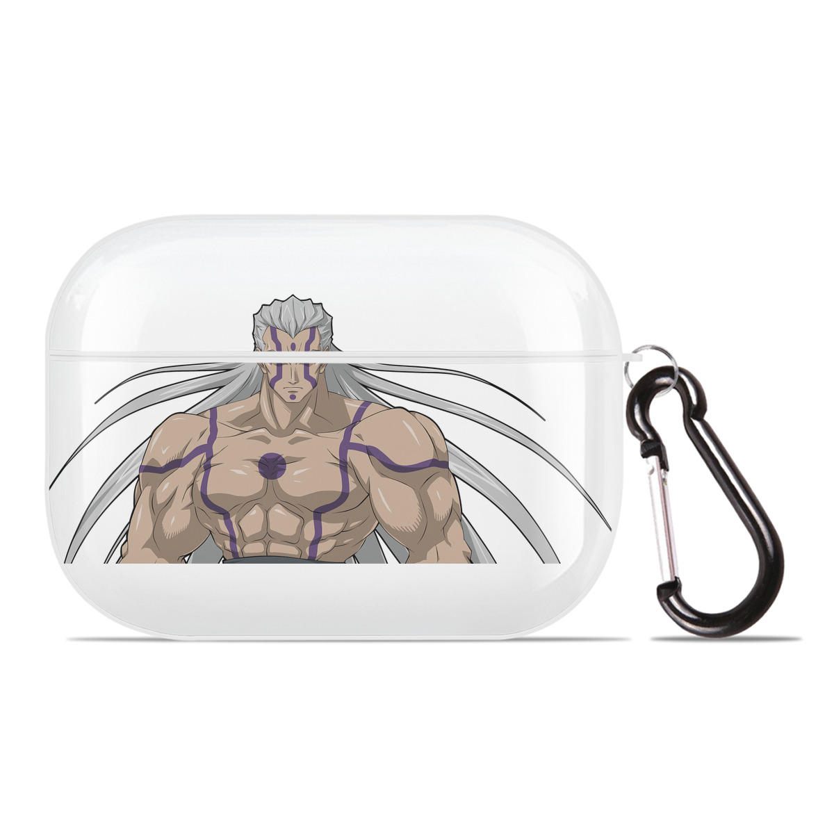 （画像用） 遊☆戯☆王 Yu-Gi-Oh! 【AirPods Pro用】ハードシェル保護ケース 耐衝撃・防指紋・カラビナ付き商品仕様