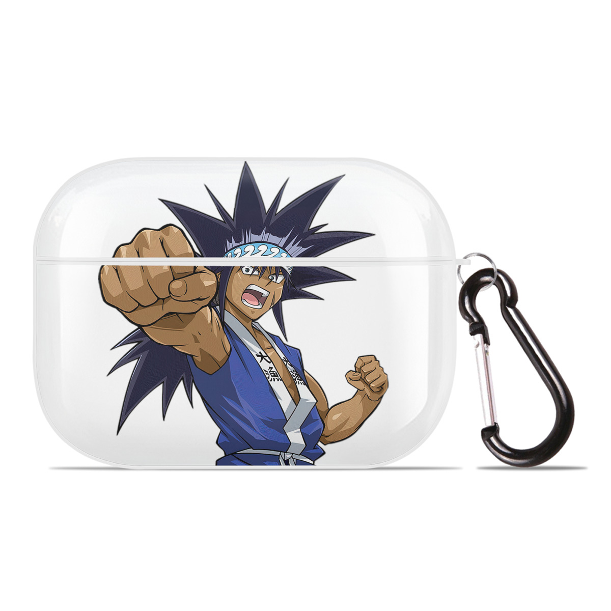 （画像用） 遊☆戯☆王 Yu-Gi-Oh! 【AirPods Pro用】ハードシェル保護ケース 耐衝撃・防指紋・カラビナ付き商品仕様