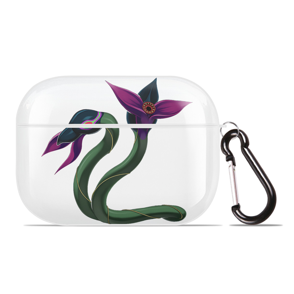 （画像用） 遊☆戯☆王 Yu-Gi-Oh! 【AirPods Pro用】ハードシェル保護ケース 耐衝撃・防指紋・カラビナ付き商品仕様