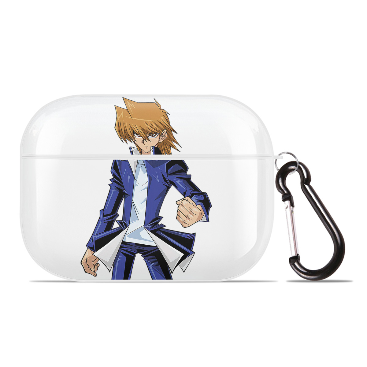 （画像用） 遊☆戯☆王 Yu-Gi-Oh! 【AirPods Pro用】ハードシェル保護ケース 耐衝撃・防指紋・カラビナ付き商品仕様
