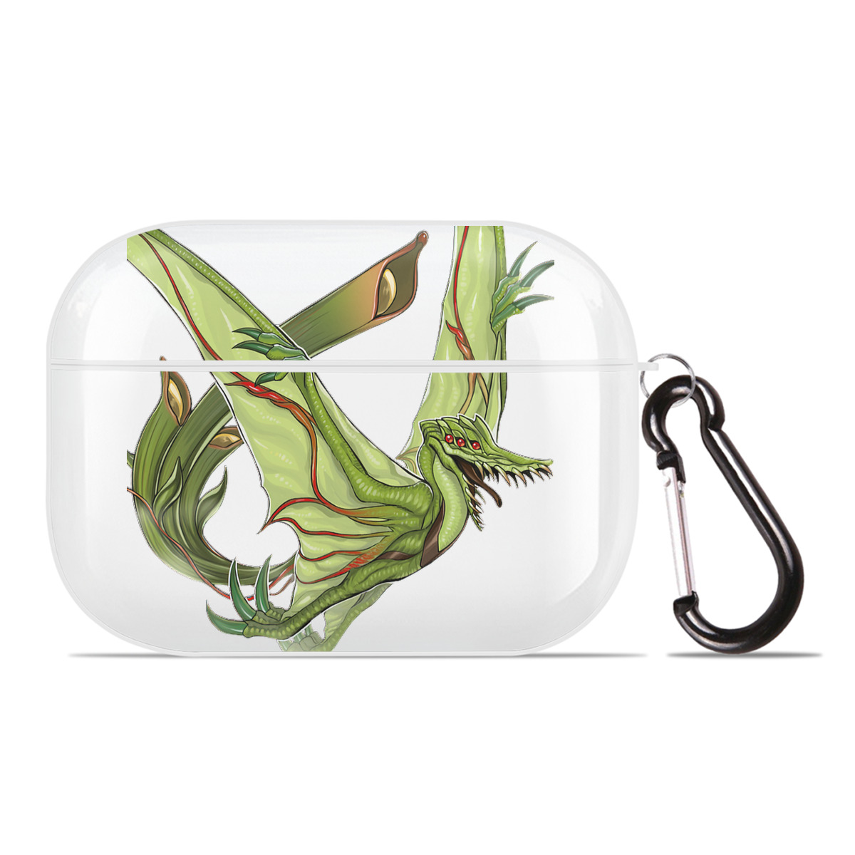 （画像用） 遊☆戯☆王 Yu-Gi-Oh! 【AirPods Pro用】ハードシェル保護ケース 耐衝撃・防指紋・カラビナ付き商品仕様