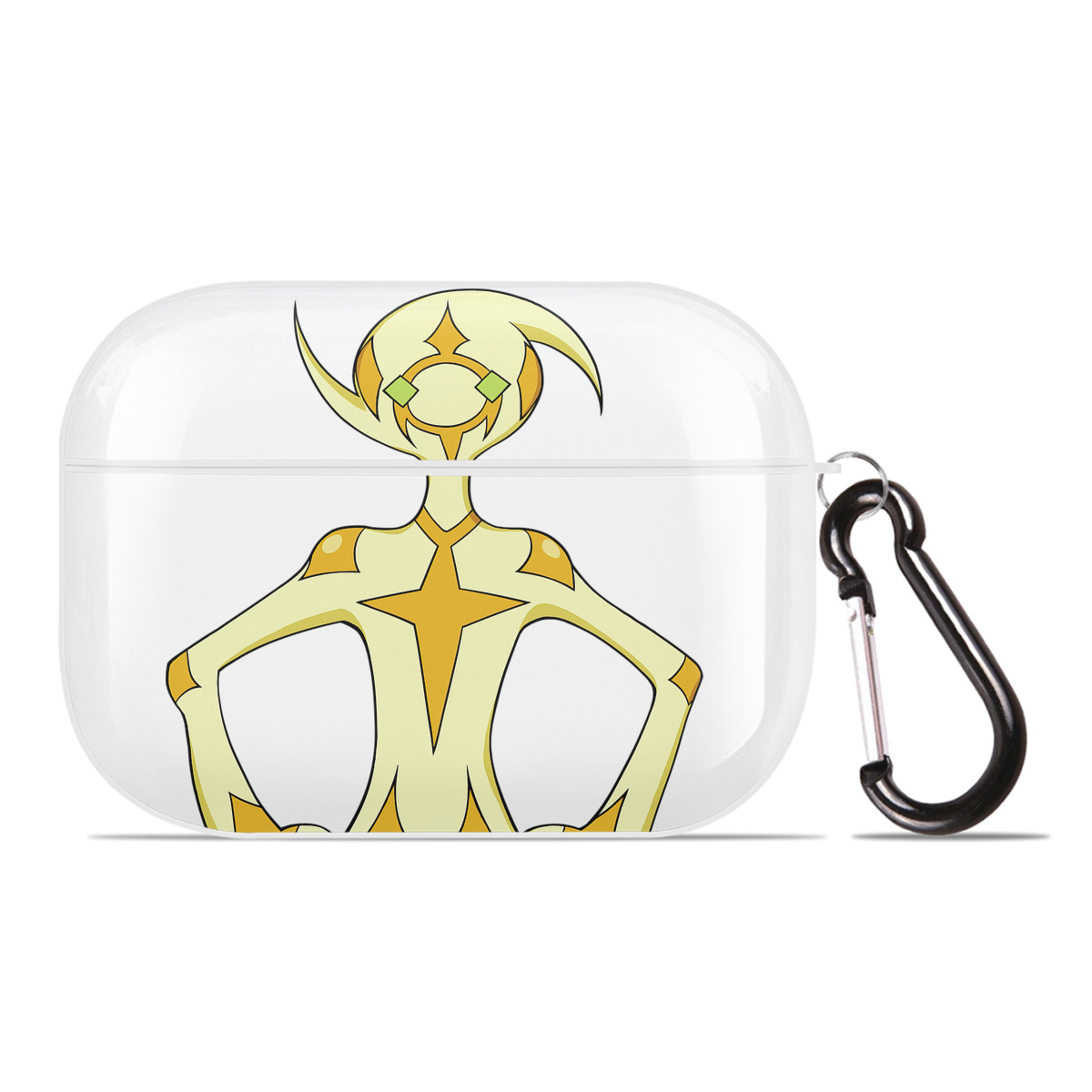 （画像用） 遊☆戯☆王 Yu-Gi-Oh! 【AirPods Pro用】ハードシェル保護ケース 耐衝撃・防指紋・カラビナ付き商品仕様