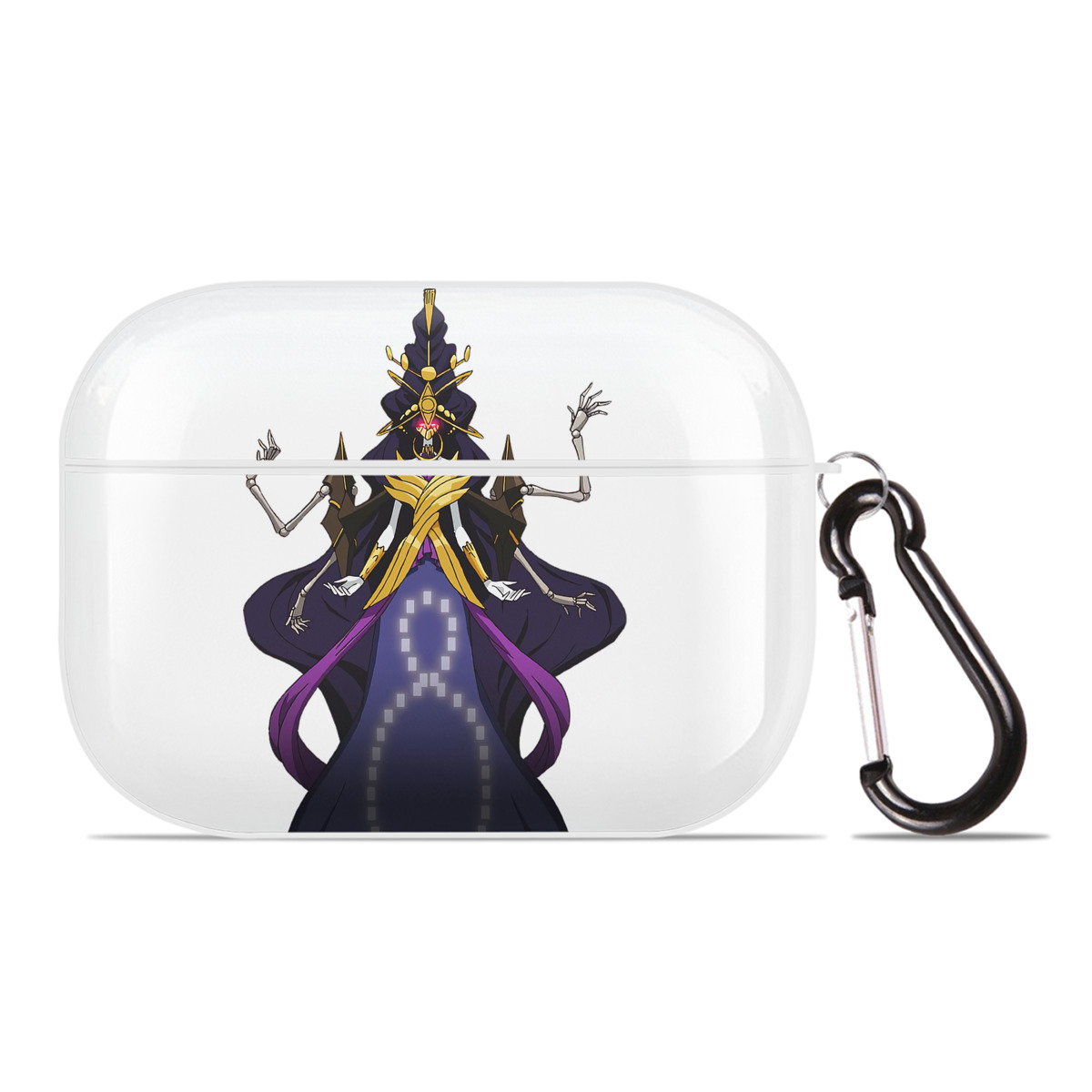 （画像用） 遊☆戯☆王 Yu-Gi-Oh! 【AirPods Pro用】ハードシェル保護ケース 耐衝撃・防指紋・カラビナ付き商品仕様